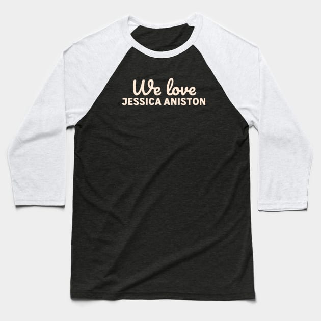 We love Jessica Aniston Baseball T-Shirt by Polynesian Vibes